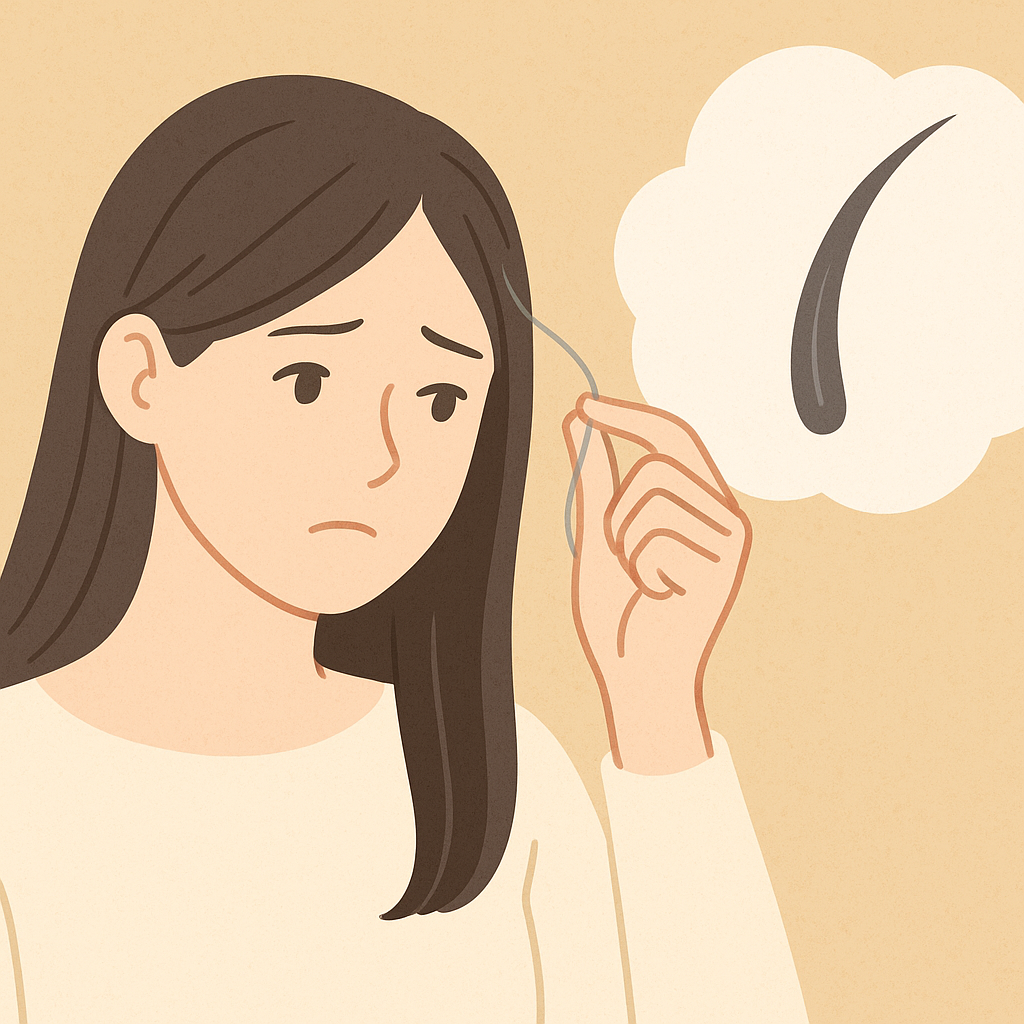 若白髪の原因とやさしい対策｜染めないで目立たせにくくする習慣とケア方法