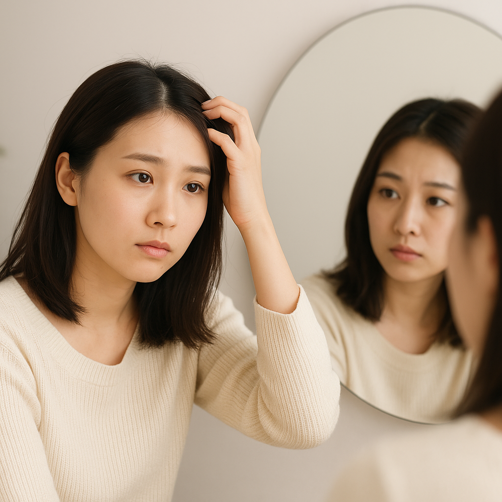 若白髪の原因とやさしい対策｜染めないで目立たせにくくする習慣とケア方法