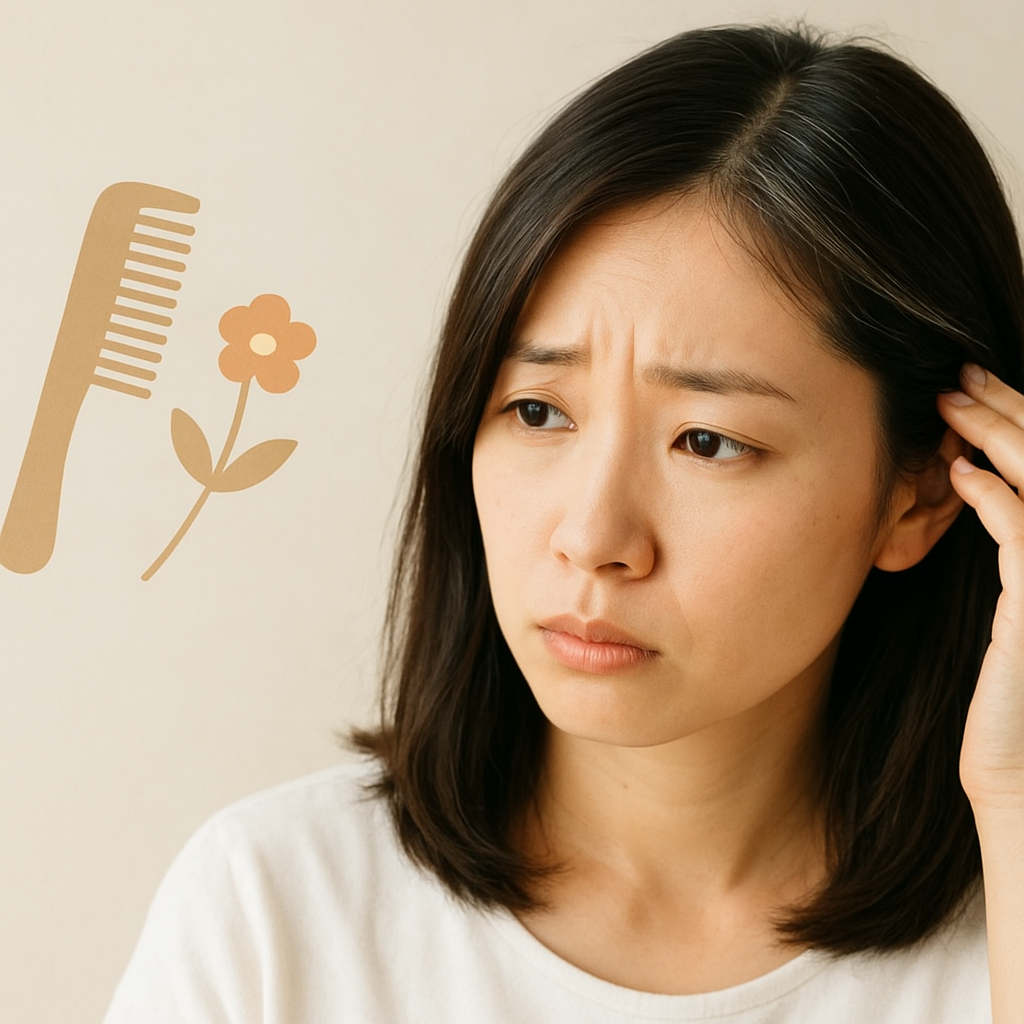 若白髪の原因とやさしい対策｜染めないで目立たせにくくする習慣とケア方法